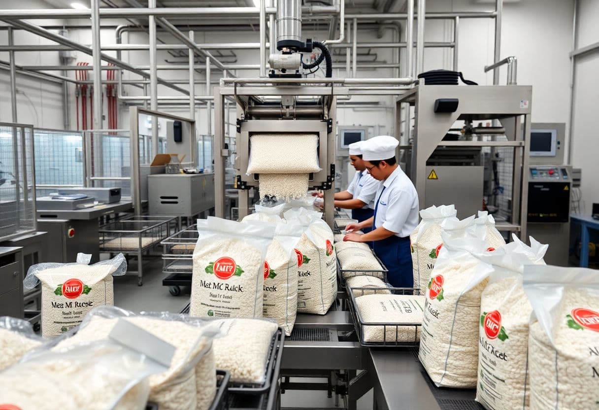 Brand packaging and production line