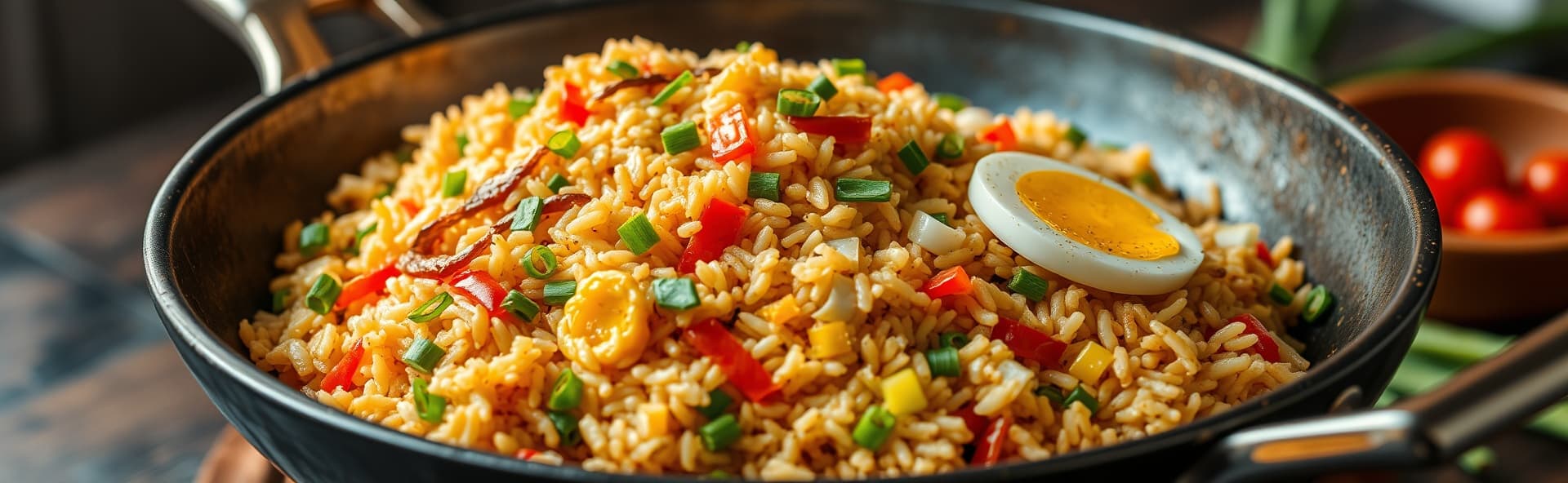 Delicious rice dish with vegetables
